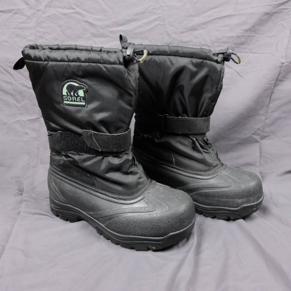 Sorel Black Winter Rain Snow Boots for Women
